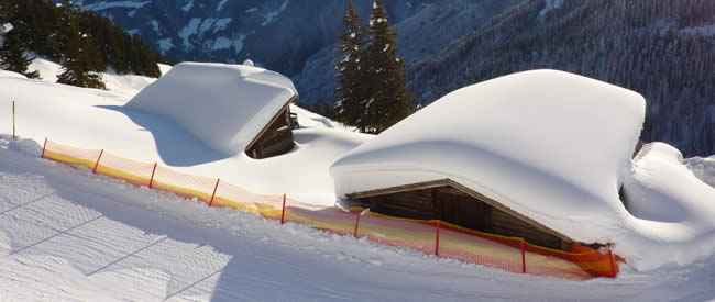 Ski-in en Ski-out, accommodaties aan de piste