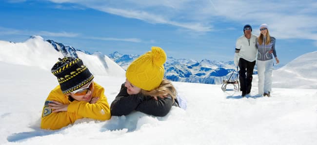 Wintersport met kinderen in Serfaus-Fiss-Ladis
